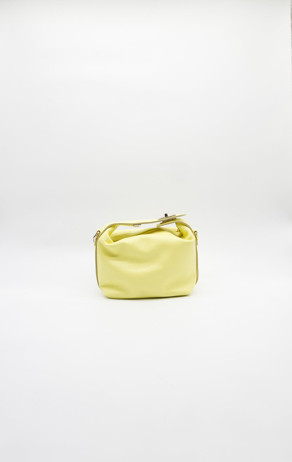 Zara Top Handle Leather Handbag