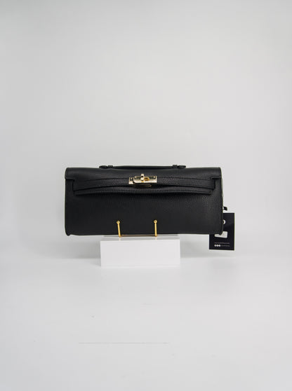 Rosalba East West Leather Clutch