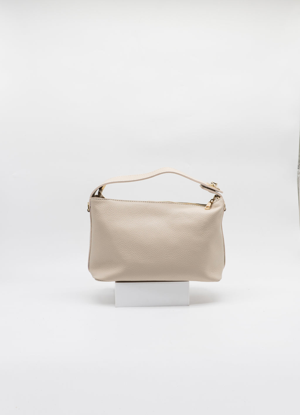 Sia Italian Leather Slouch Handbag