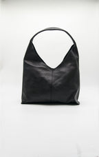 Gaia Hobo Slouch Italian Leather Tote Bag