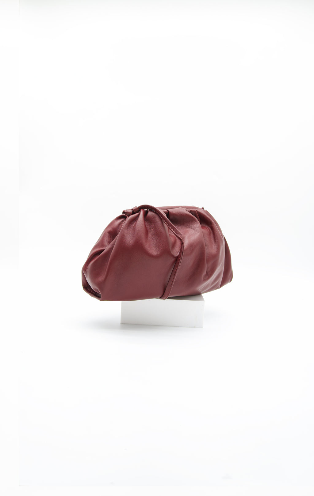 Miliana Italian Leather Pouch Crossbody Bag