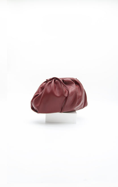 Miliana Italian Leather Pouch Crossbody Bag