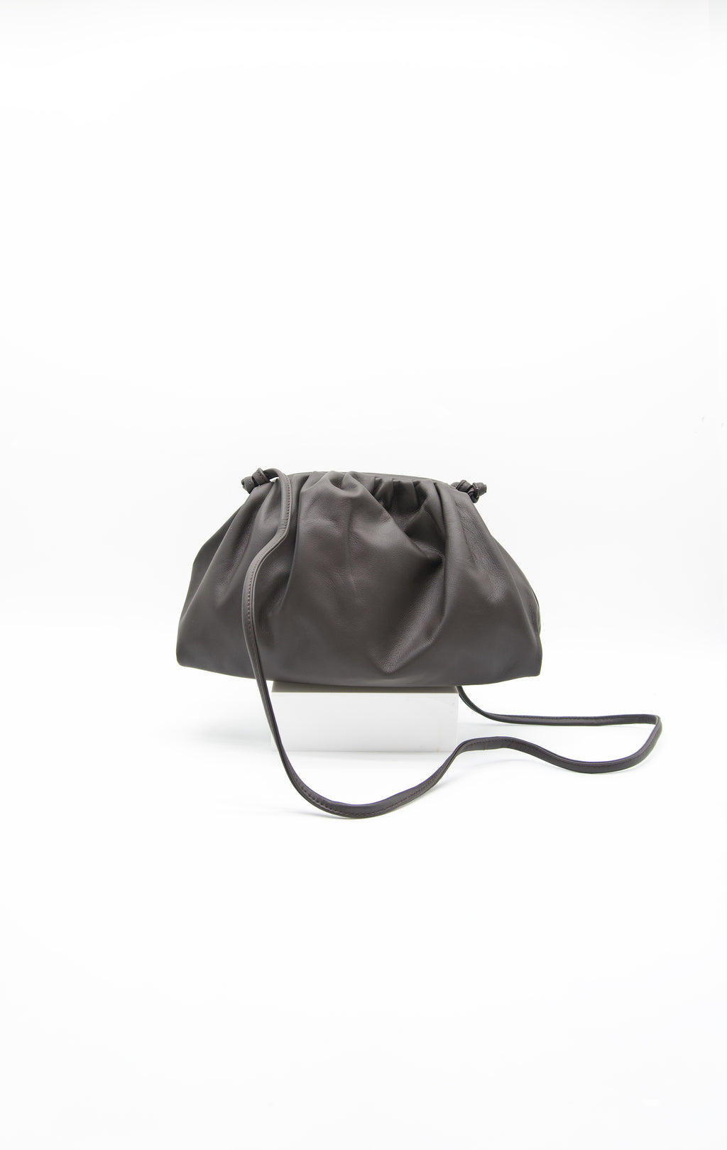 Miliana Italian Leather Pouch Crossbody Bag