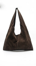 Julia Italian Suede Tote Bag