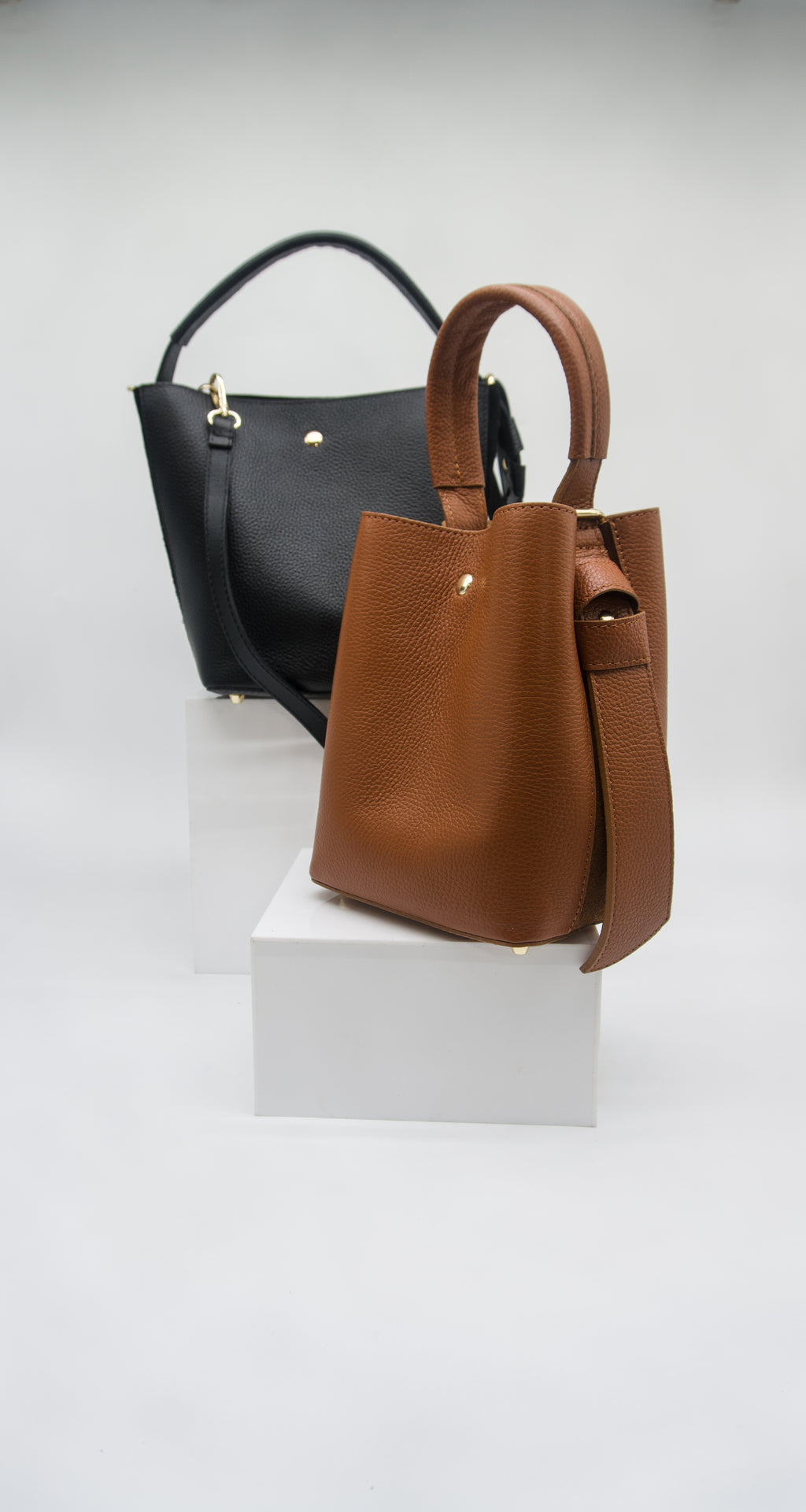 Sienna Top Handle Bucket Bag