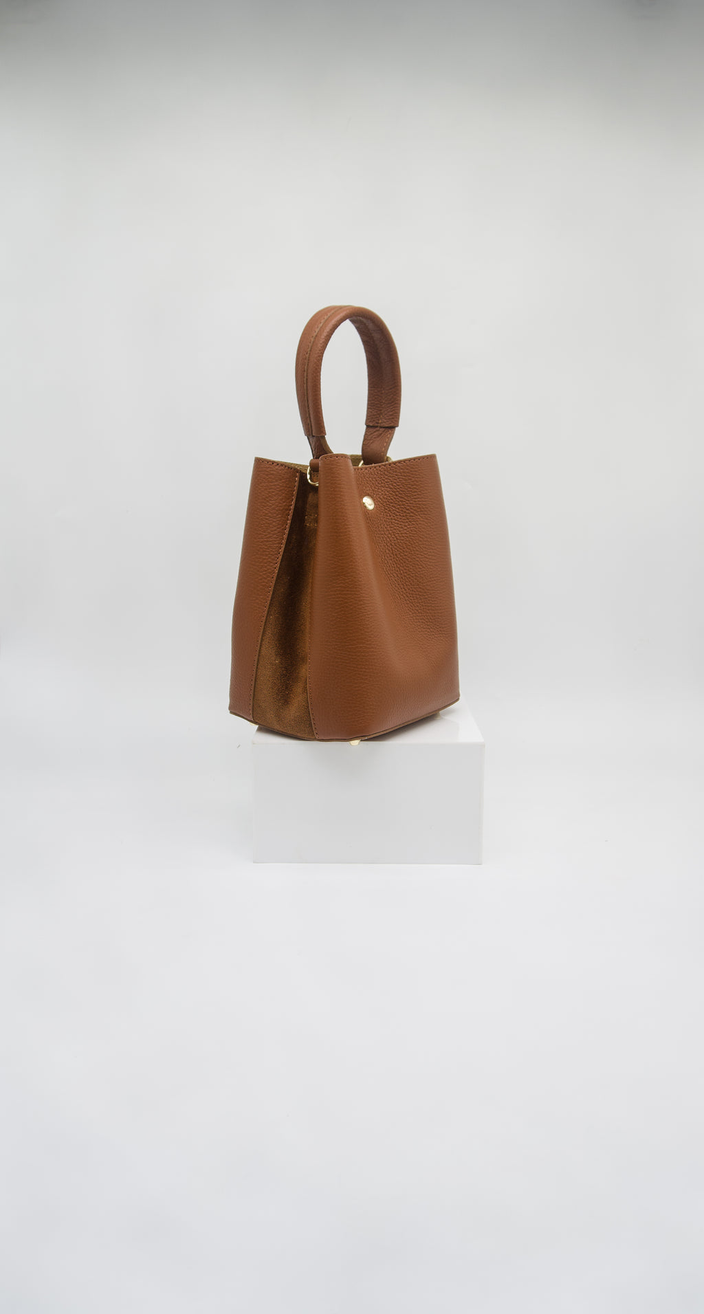 Sienna Top Handle Bucket Bag