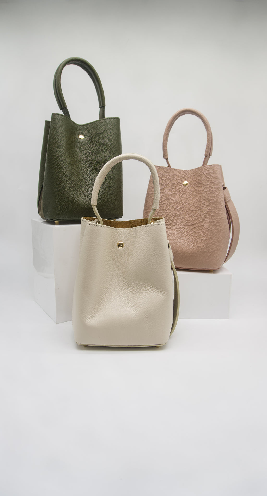 Sienna Top Handle Bucket Bag