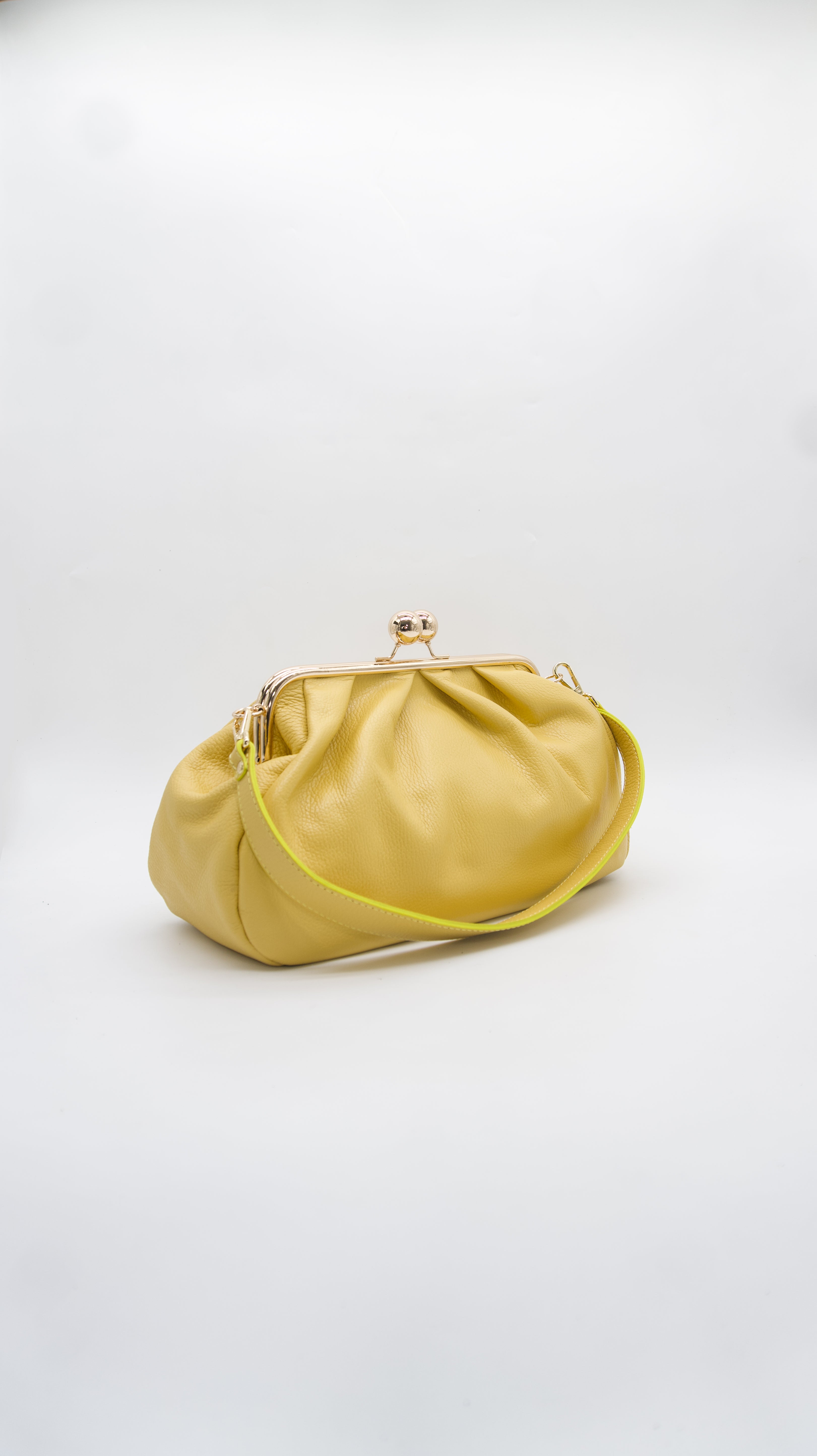 Carmella Oversized Kiss Lock Bag