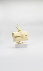 Giselle Top Handle Leather Clutch