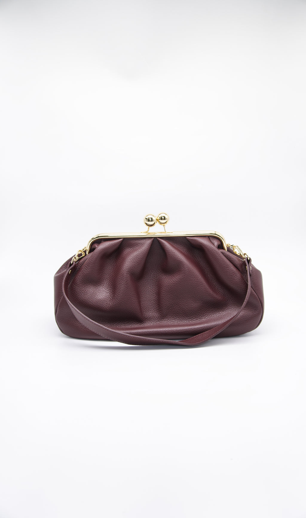 Carmella Oversized Kiss Lock Bag