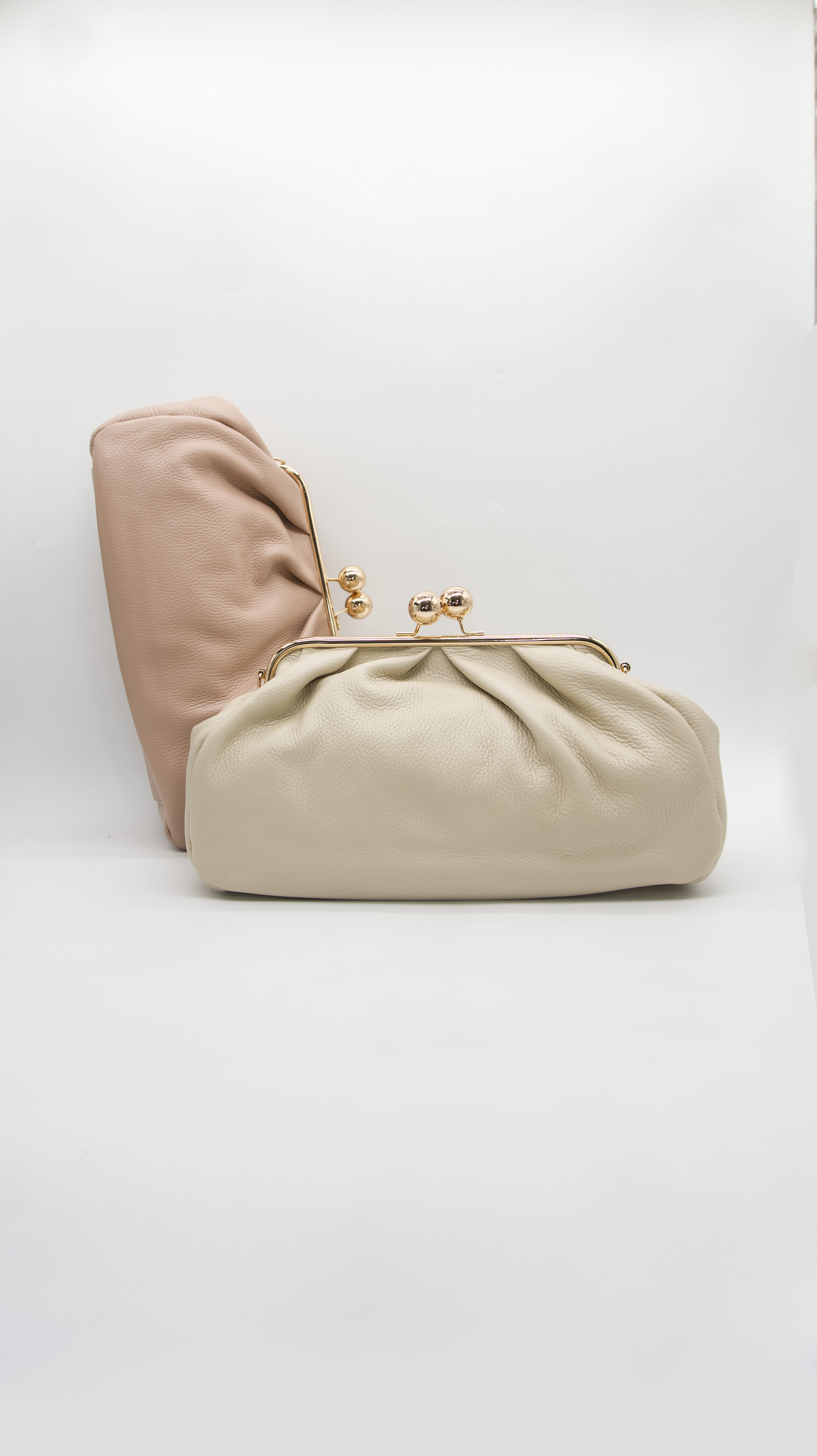 Carmella Oversized Kiss Lock Bag