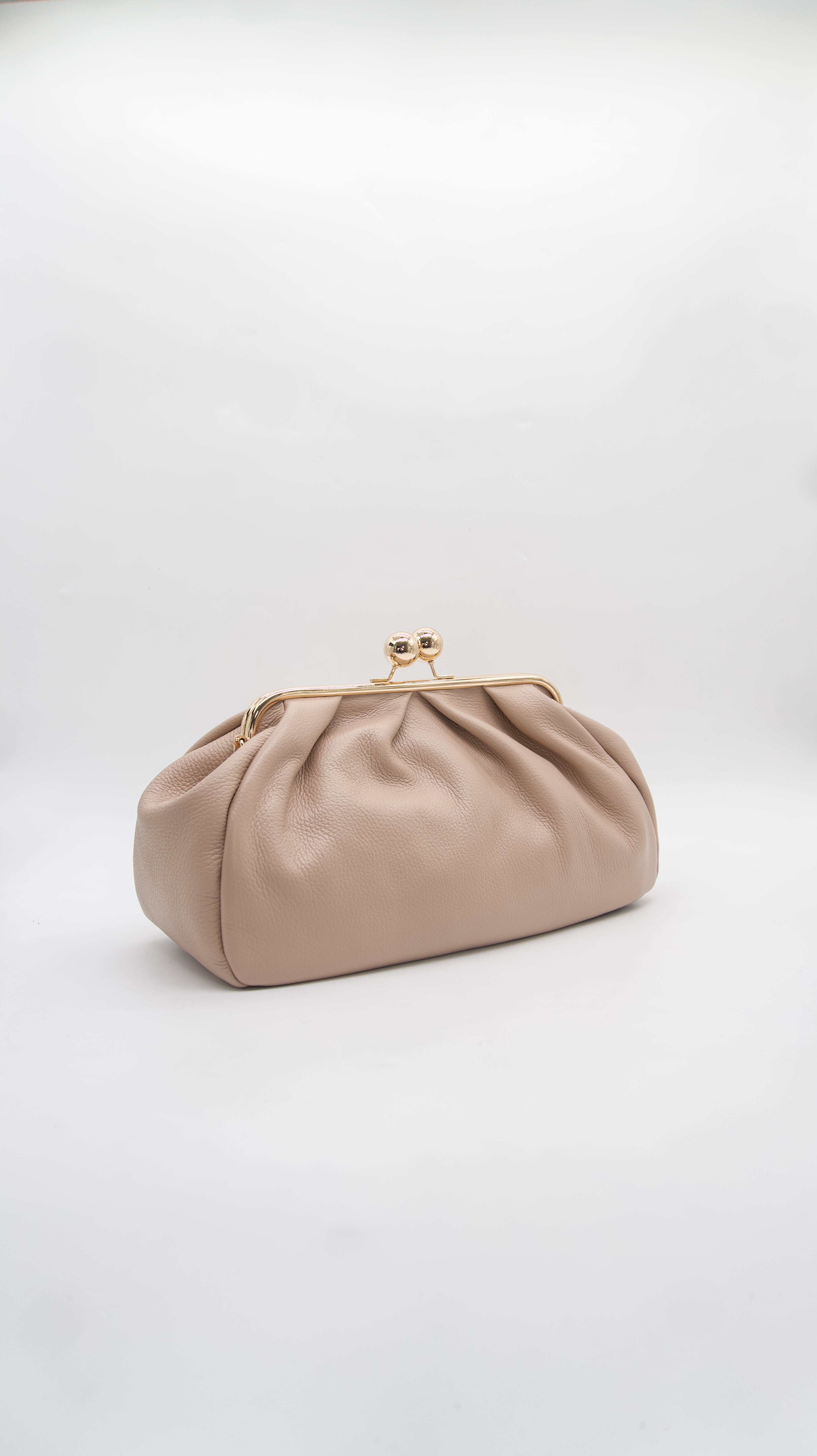 Carmella Oversized Kiss Lock Bag