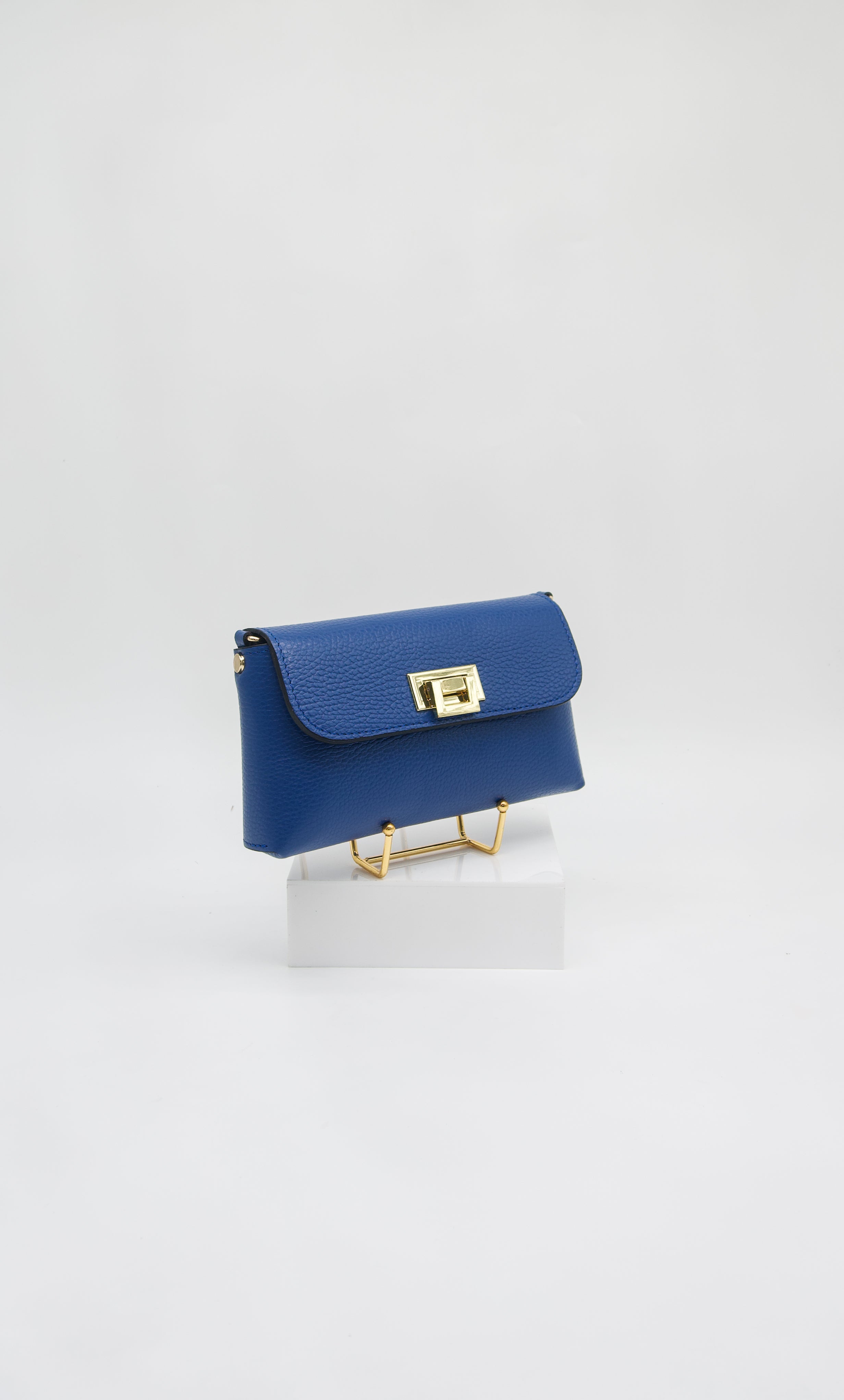 Rosetta Italian Leather Clutch Handbag