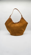 Gaby Italian Suede Tote Bag