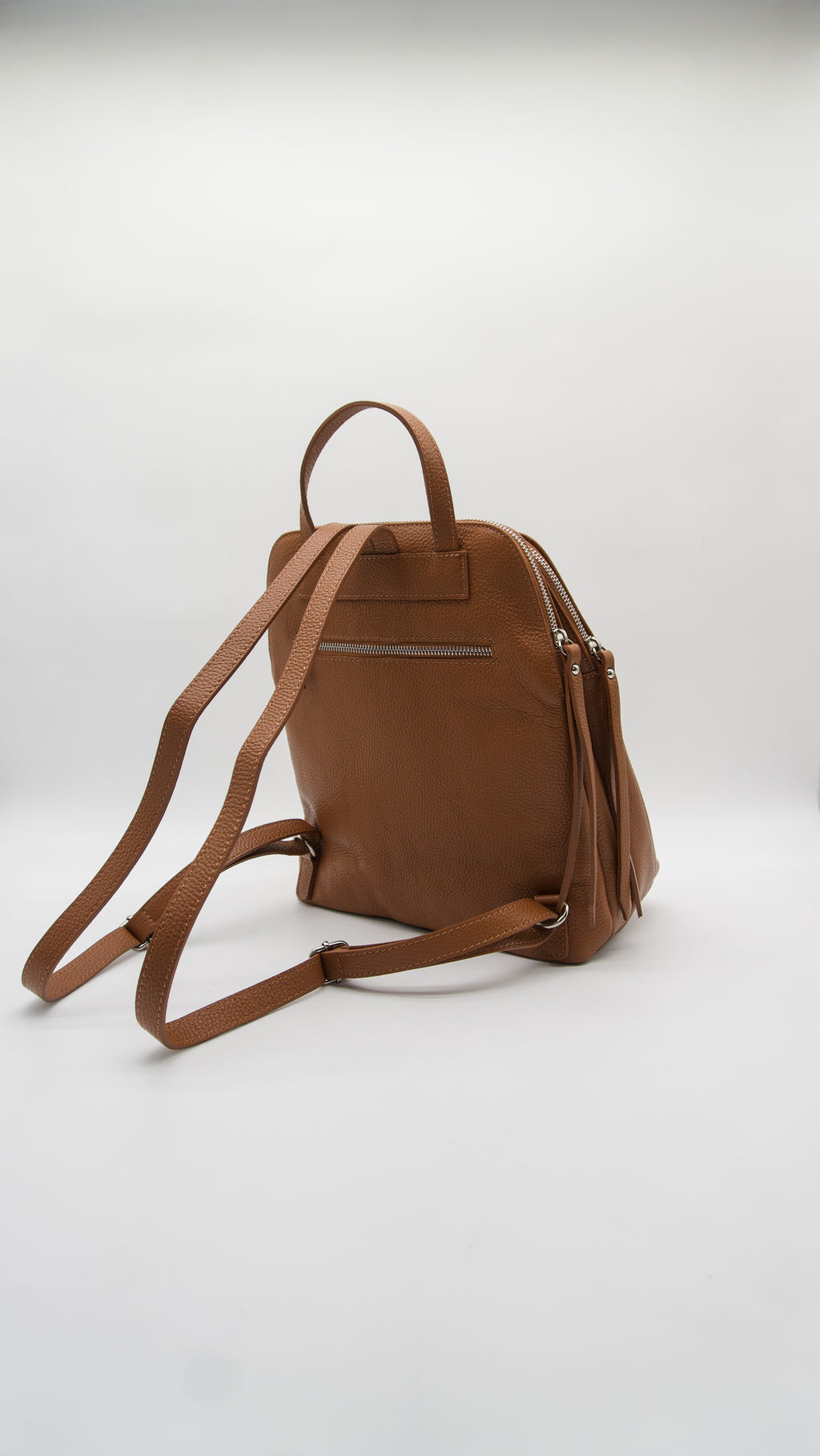 Aurora Italian Leather Backpack