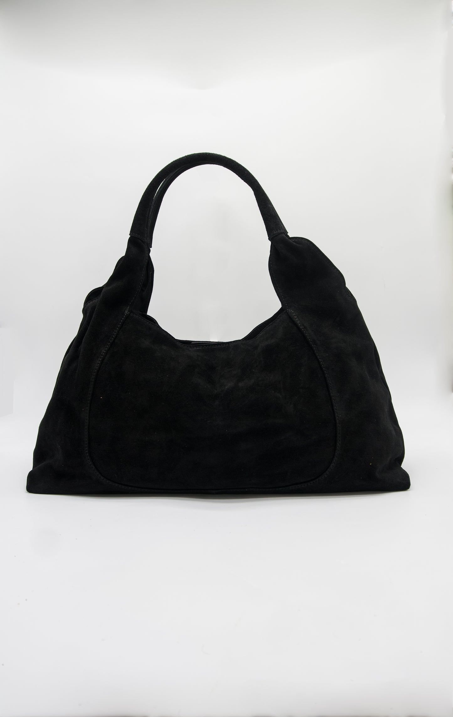 Aria Soft Italian Suede Tote Bag