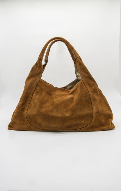 Aria Soft Italian Suede Tote Bag