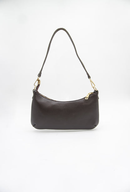 Lia Italian Leather Shoulder Bag