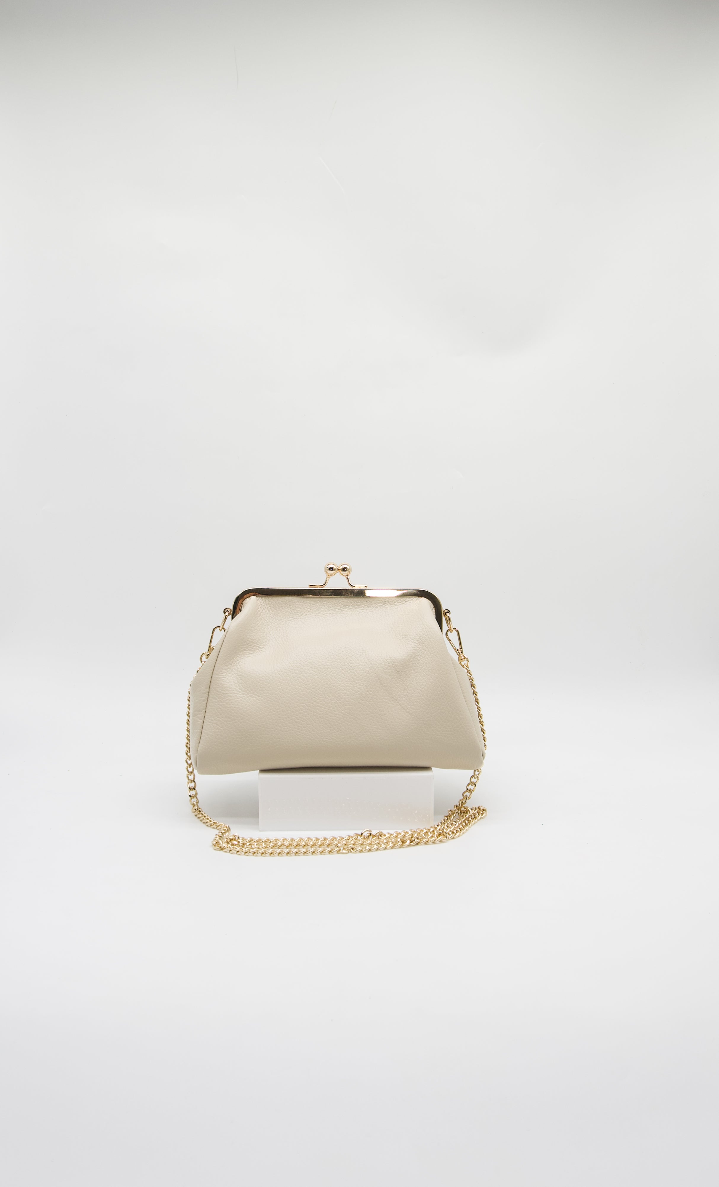 Adelina Kiss Lock Clutch Bag