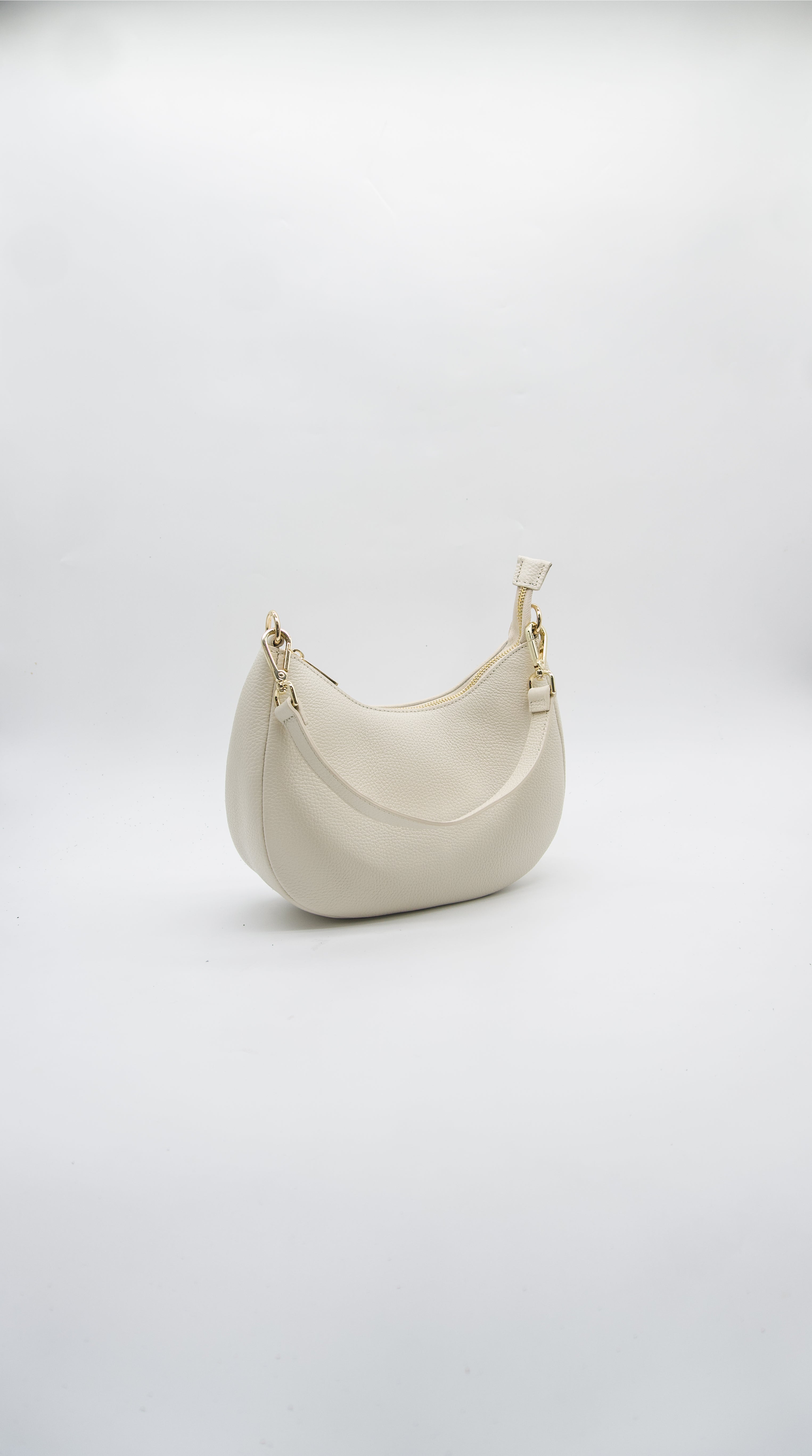Lorenza Crescent Italian Leather Bag