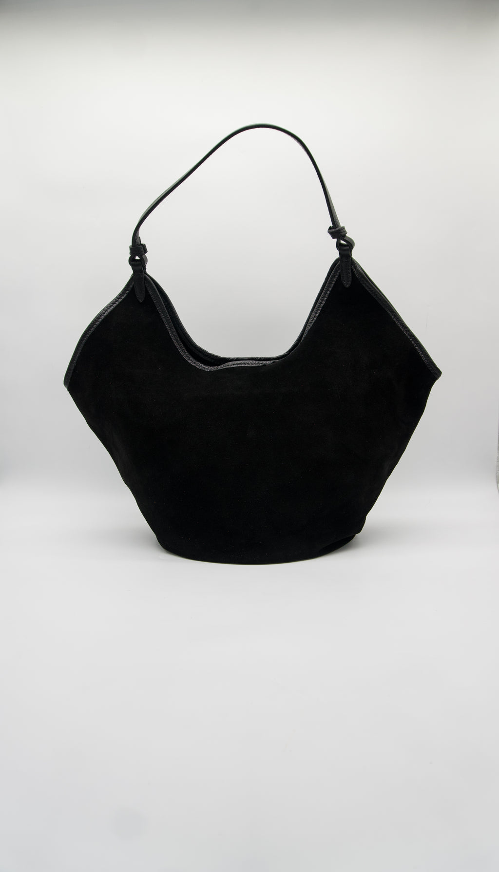 Gaby Italian Suede Tote Bag