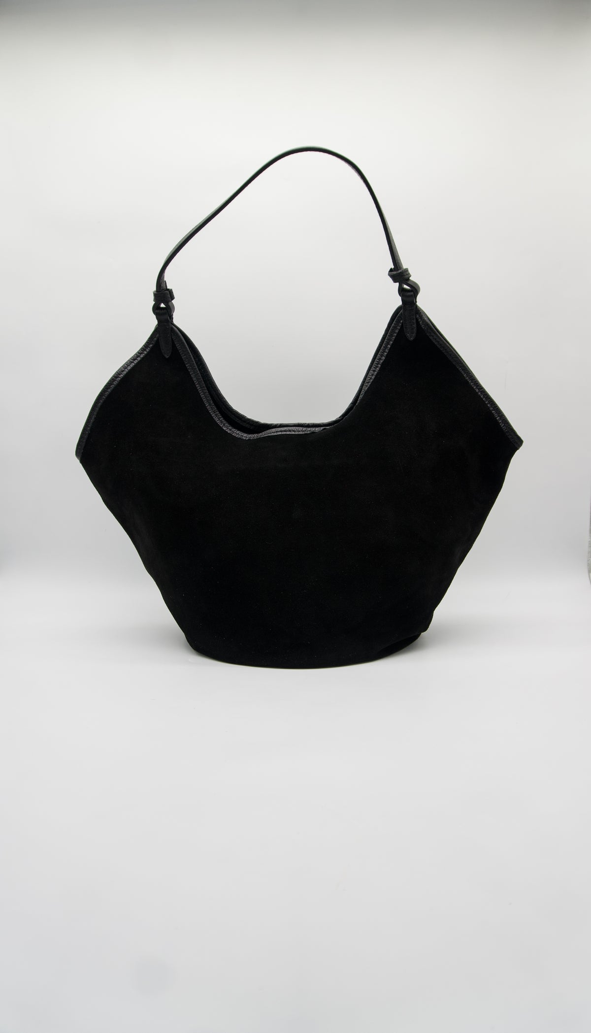 Gaby Italian Suede Tote Bag