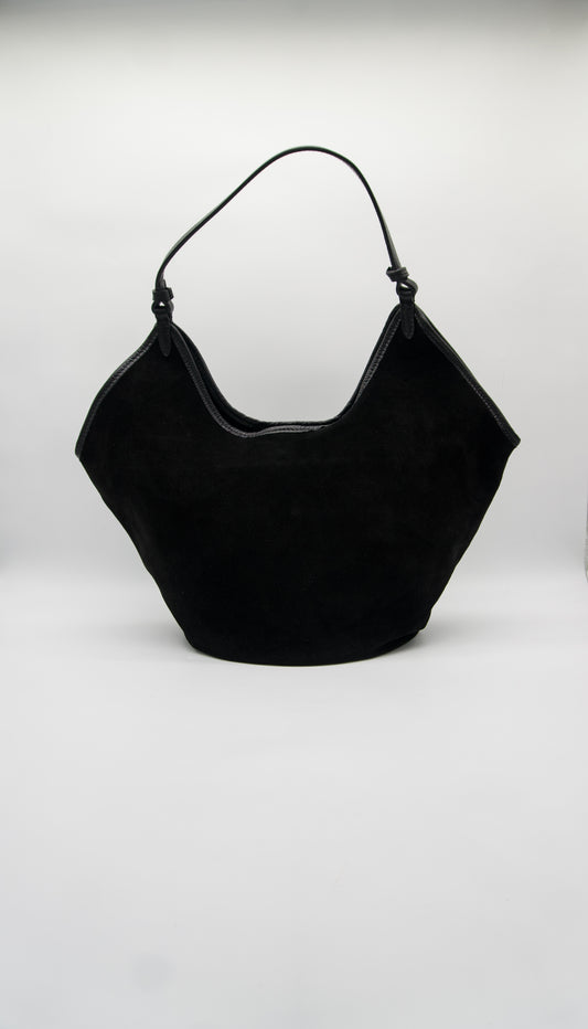 Gaby Italian Suede Tote Bag