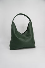 Gaia Hobo Slouch Italian Leather Tote Bag