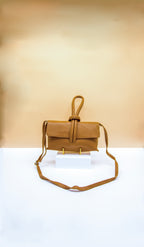 Giselle Top Handle Leather Clutch