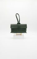 Giselle Top Handle Leather Clutch