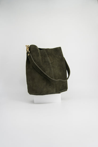 Viviana Suede Bucket Bag