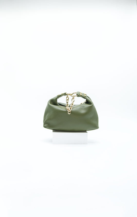 Luna Convertible Soft Italian Leather Ring Bag