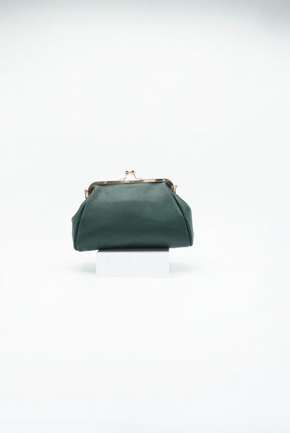 Adelina Kiss Lock Clutch Bag
