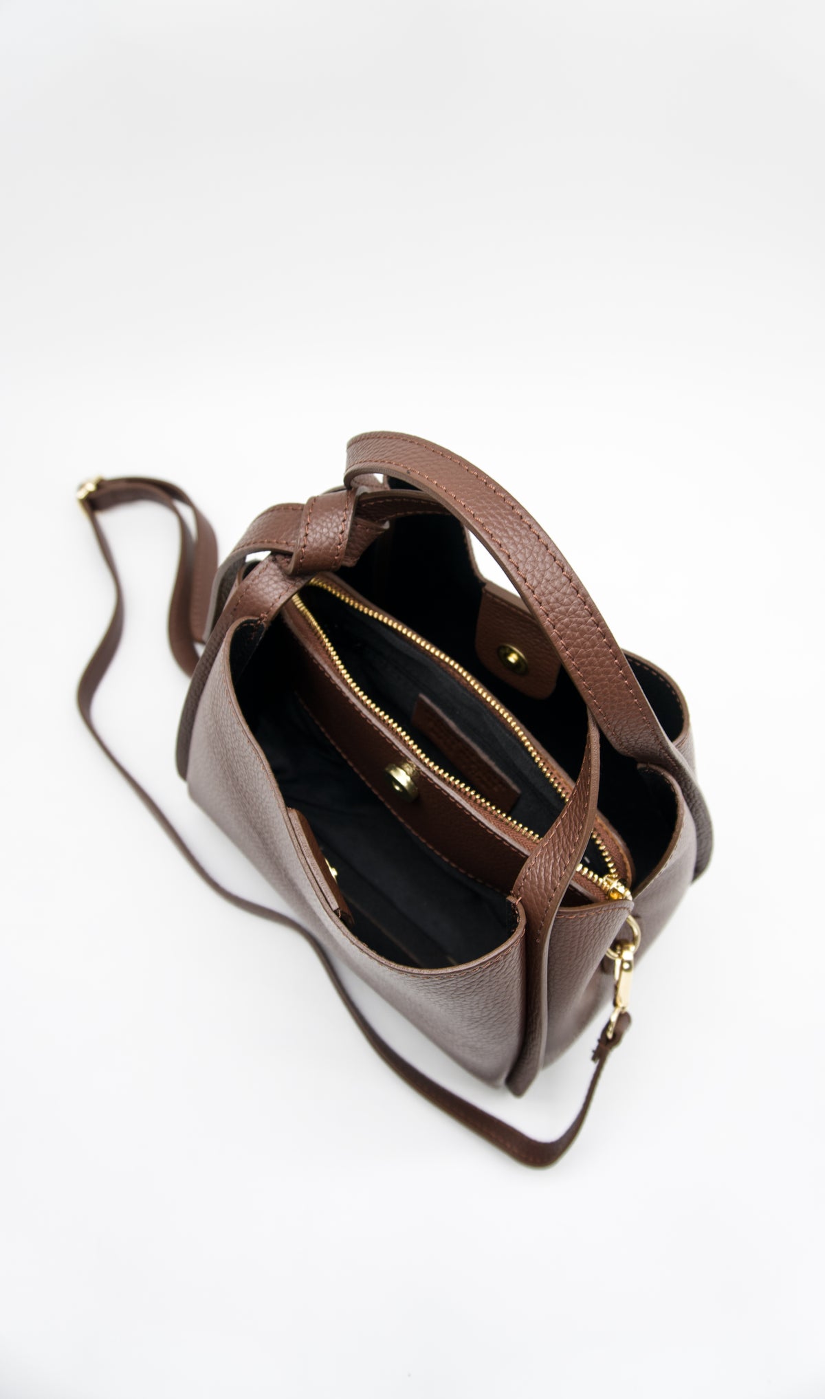 Ilaria Italian Leather Top Handle Tote