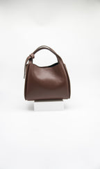 Ilaria Italian Leather Top Handle Tote