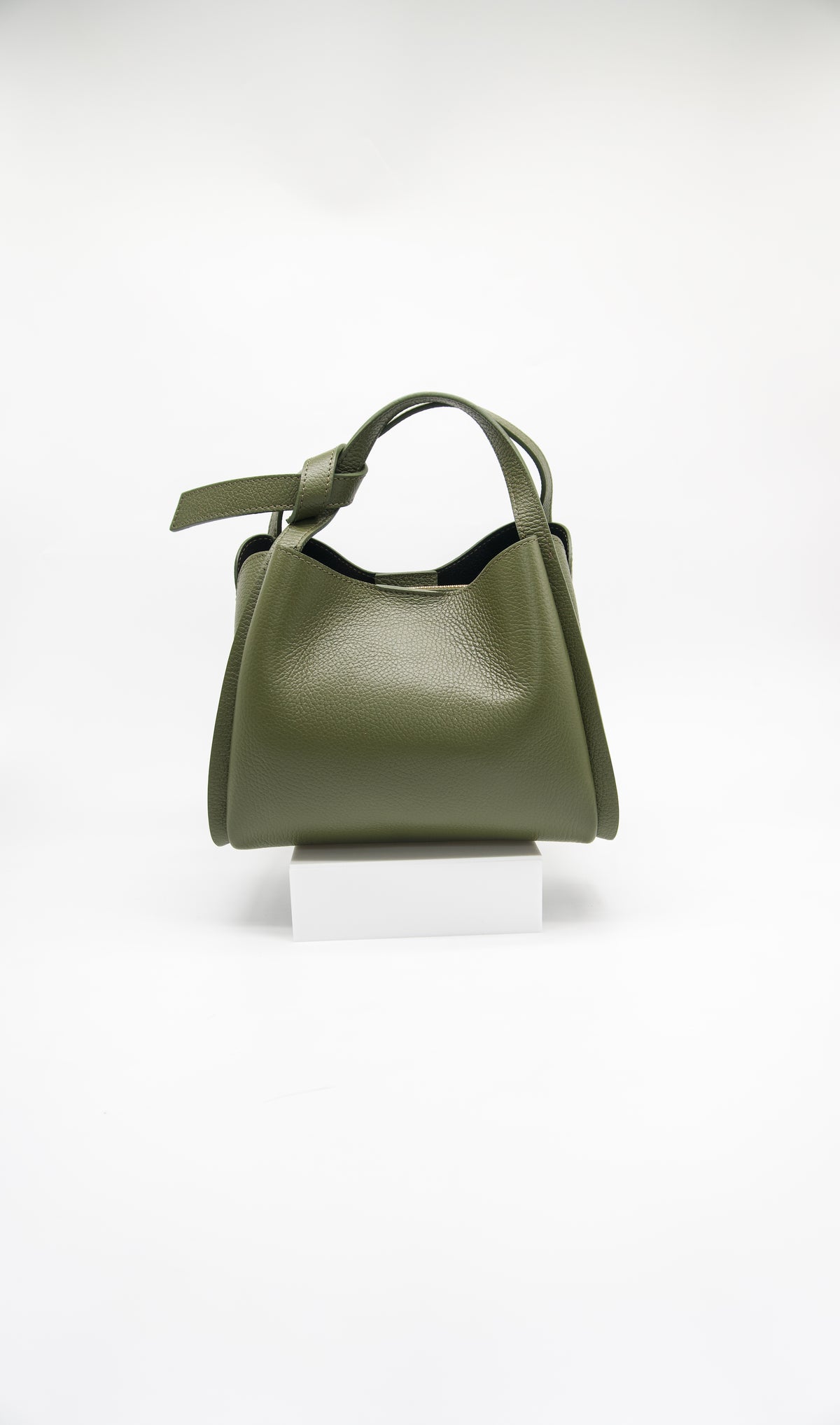 Ilaria Italian Leather Top Handle Tote