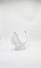 Lorenza Crescent Italian Leather Bag