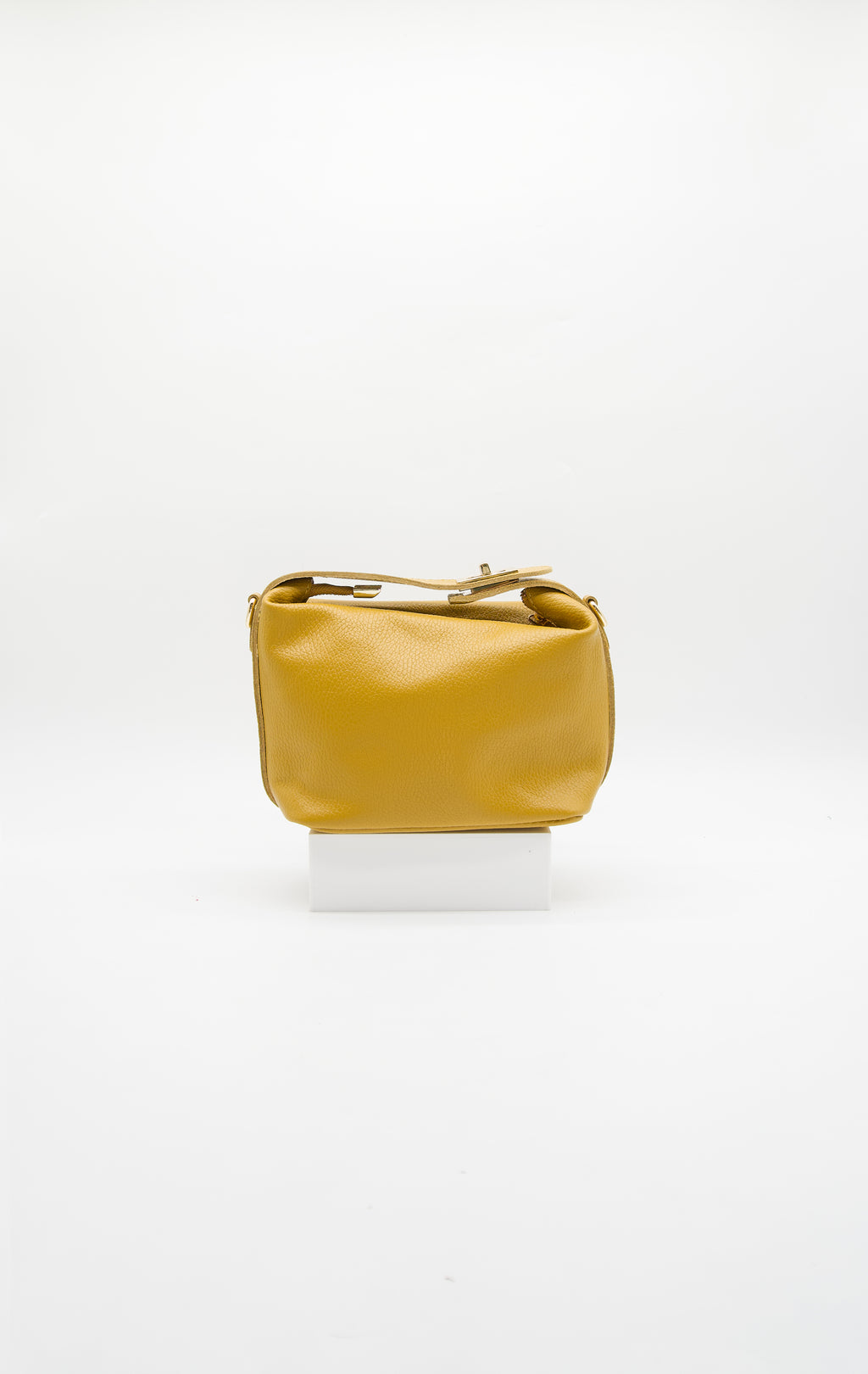 Zara Top Handle Leather Handbag