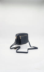 Petite Italian Leather Camera Bag