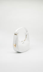 Pia Italian Leather Crescent Bag
