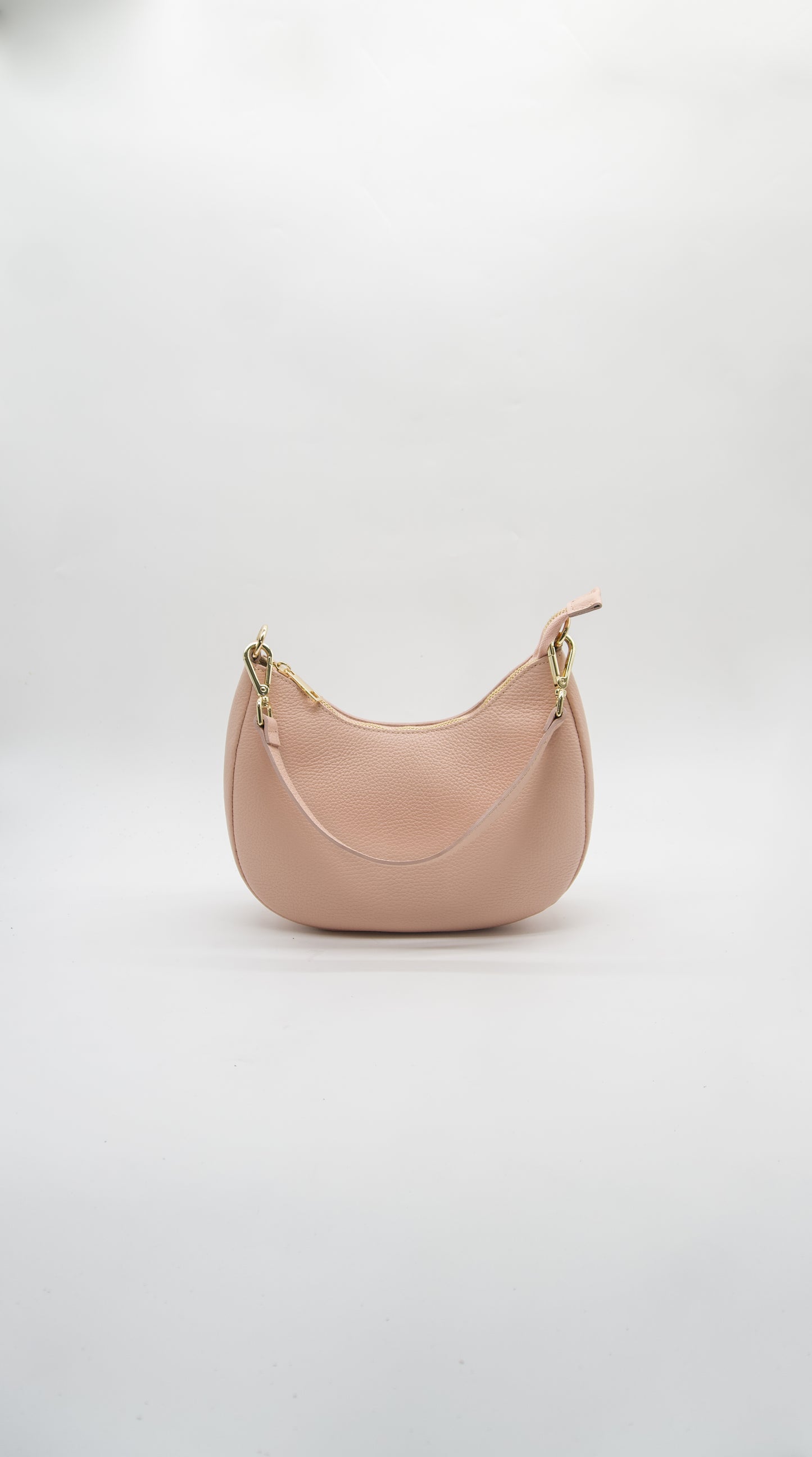 Lorenza Crescent Italian Leather Bag