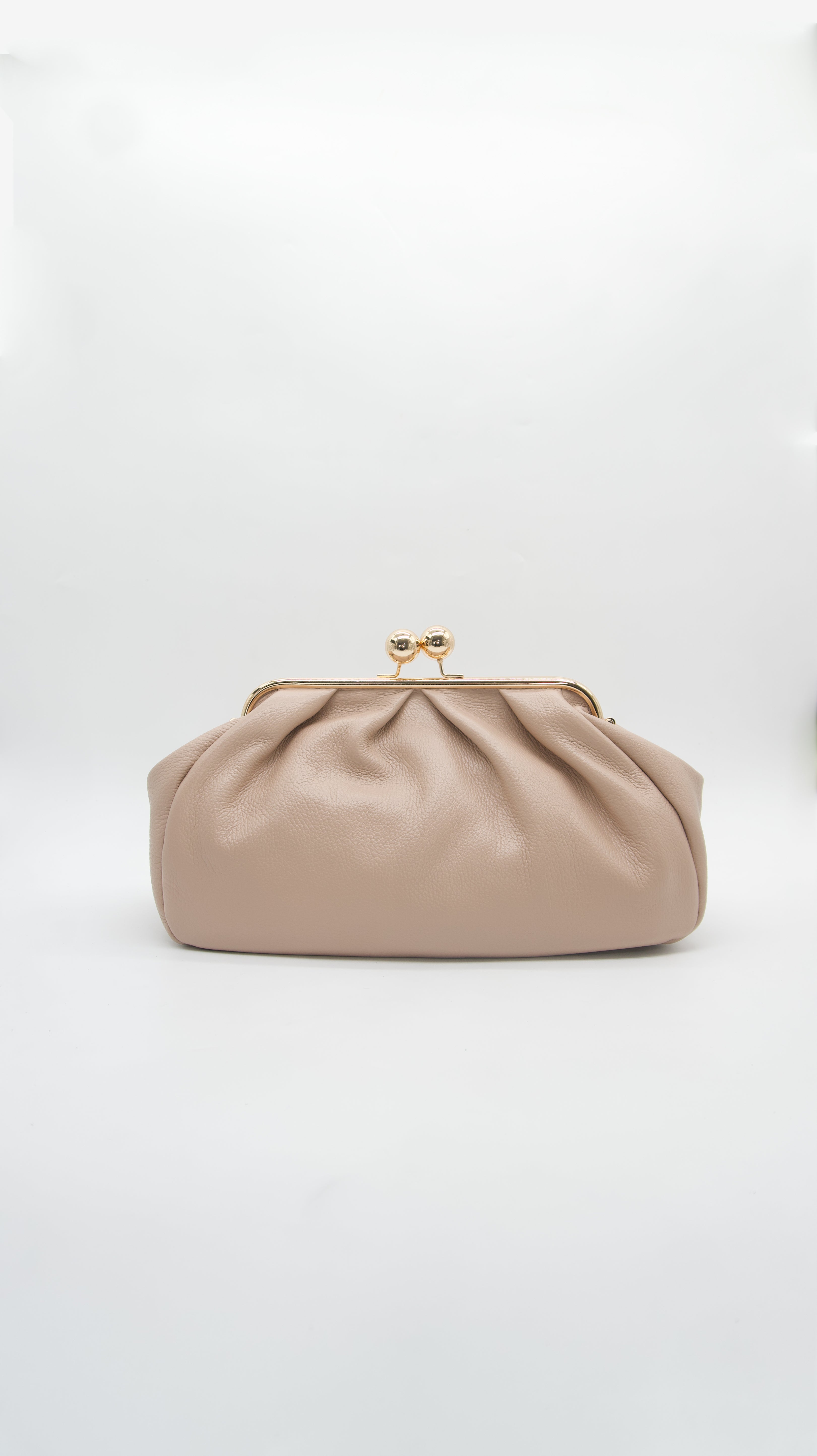 Carmella Oversized Kiss Lock Bag