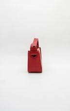 Francesca Raffia & Leather Top Handle Bag