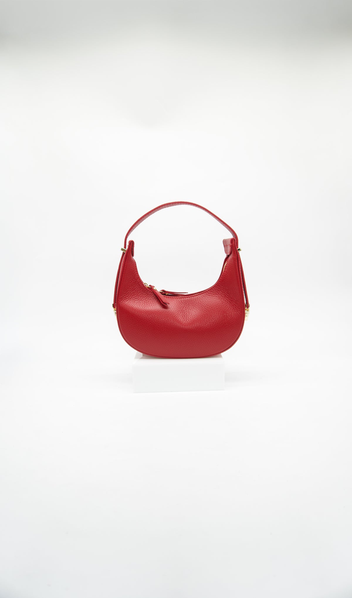 Pia Italian Leather Crescent Bag