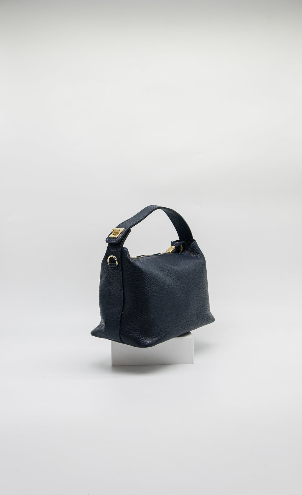 Sia Italian Leather Slouch Handbag