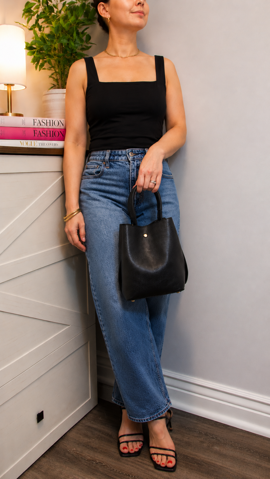 Sienna Top Handle Bucket Bag