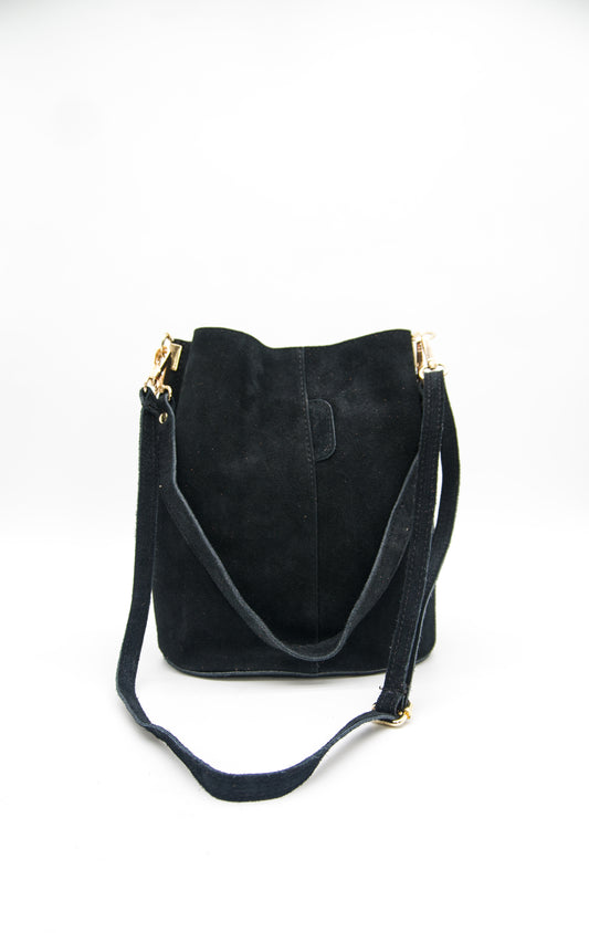 Viviana Suede Bucket Bag