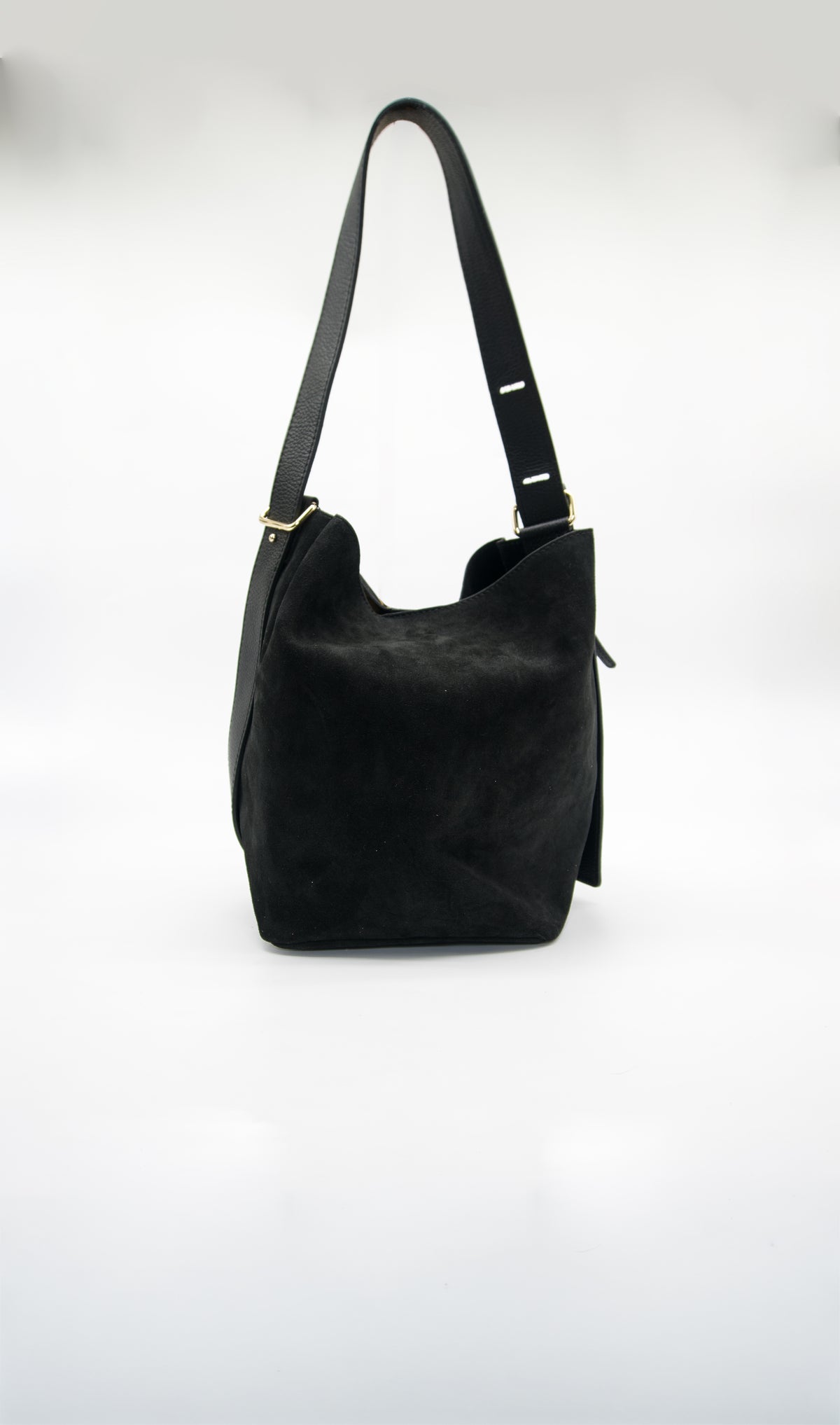 Mariella Italian Suede Bucket bag