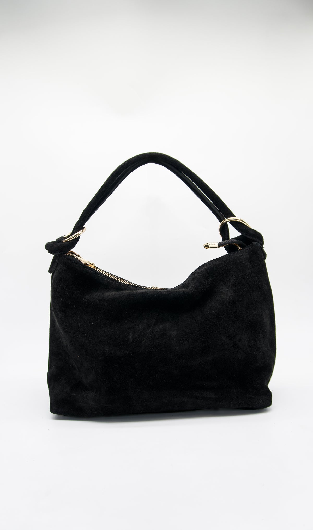 Serafina Italian Suede Shoulder Bag