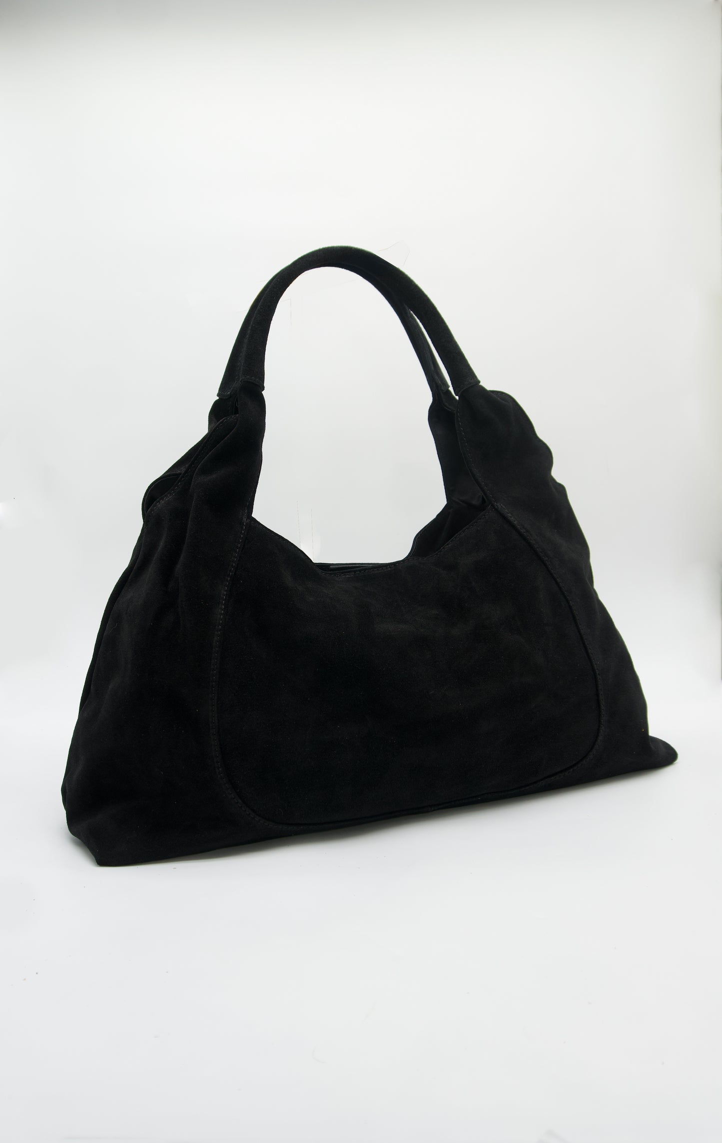 Aria Soft Italian Suede Tote Bag